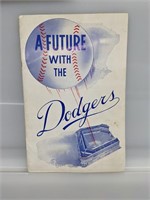 1949 Dodgers Publication A Future With The Dodgers