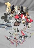 Lot of 30pc. Star Wars Figurines Late 90's-2000's