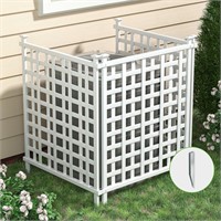 Beimo Air Conditioner Fence 48 "H x 42 "W Trash Ca