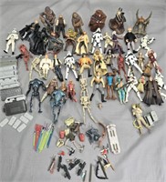 45pc. Star Wars Figurines, Kenner & Hasbro