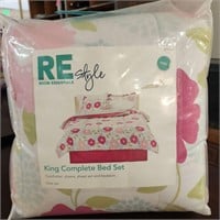 Complete king bedding set