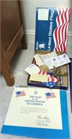 Box & Documentation For American Flag That Flew