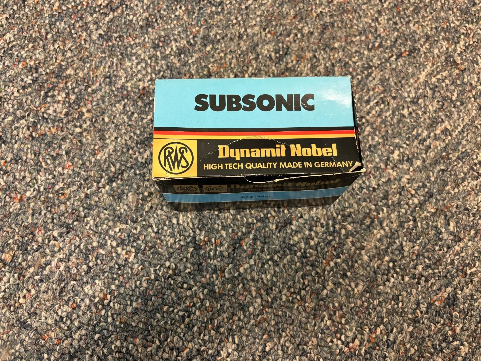 Subsonic Dynamit Ammo