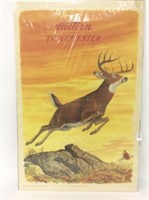 Lg. Un-Framed Western Winchester Litho w/ Deer