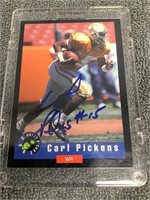 1992 Classic Draft Pick Card Carl Pickens w/