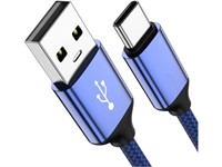 Usb type C cable charger blue 2 metre
