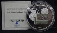 1896 Five Dollar Silver CLAD Proof Coin