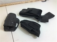 3 holsters.