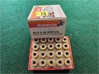 20 - Winchester 44 Special Brass Cases