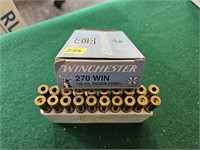20 - Winchester 270 Win. Brass Cases