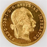 Coin 1915 Austria 1 Ducat Gold Coin