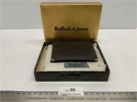 Bullock & Jones Leather Wallet Made in Italy