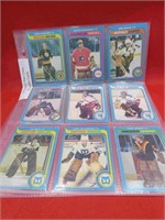 1979-80 OPC Lot 15 Goalie Hockey Cards Stars