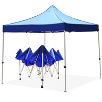 Heavy Duty Ez up Canopy Tent 10x10 Outdoor Pop-up