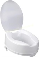 BIOS Living 2 Raised Toilet Seat with Lid