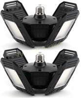 Deformable LED Garage Lights  12000 Lumen