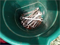 Craftman wrenches in bucket