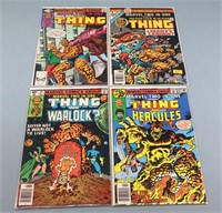 (4) Marvel Two-in-One Comicbooks