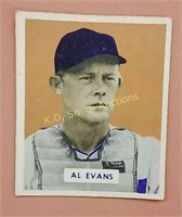 Al Evans Baseball Card