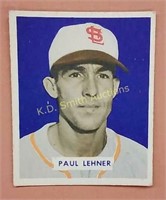 Paul Lehner Baseball Card