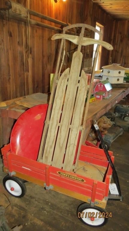 Radio Flyer Childs Wagon, Sled & Flexible Flyer