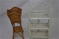 Two Pieces of Wicker