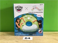 Squishmallow Pool Float - Tristan the Triceratops
