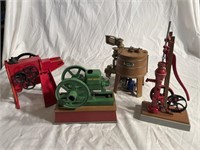 Collectible John Deere small gas engine, with