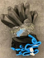 5pr Gorilla Grip Gloves Large