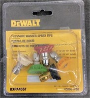 DeWalt Pressure Washer Spray Tips