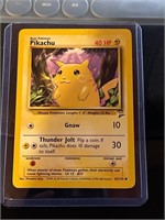 2000 Base Set Pokemon Pikachu Card  87/130