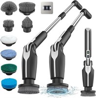 SEALED-2024 Upgraded Spin Scrubber with 8 Brushes