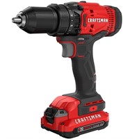 Craftsman V20 1/2 In. Brushed Cordless Drill Kit (