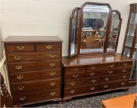 4 Pc. Cherry “Stickley” Bedroom Set (Bed, Dresser