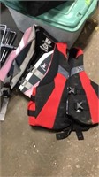 Life jackets. Small and XL