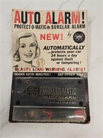 Protect-O-Matic Auto Alarm vintage burglar alarm