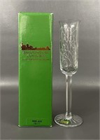 Vintage Galway Crystal Co Champagne Flute A