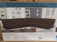 6 Piece - Fabric Power Reclining Sectional (In