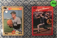 247 - 2 ROGER CLEMENS COLLECTIBLE BASEBALL CARDS