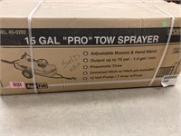 Pro tow Sprayer still in the box, Tag Along