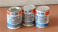 Three cans of vintage trick shift performance