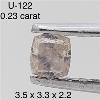 $400  Rare Fancy Natural Color Diamond(0.23ct)