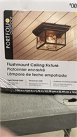 Portfolio Outdoor -Flushmount ceiling fixture