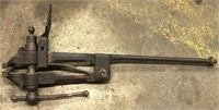 Antique Blacksmith Post Vise