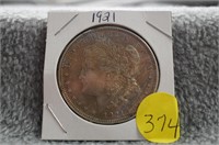 1921 Morgan Silver Dollar