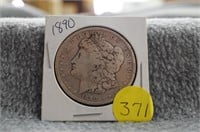 1890 Morgan Silver Dollar