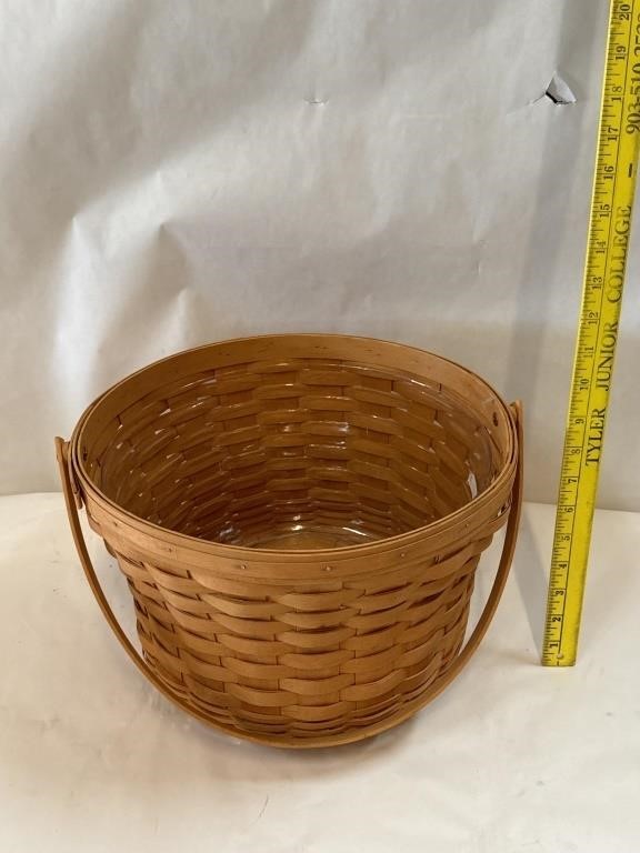 Vintage Longaberger Hand Woven Basket