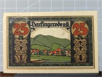 1921 German banknote