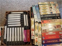 (2) Boxes w/ (60) VHS Tapes