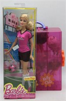 (DD) Barbie Soccer Player & Kelly Club Case &